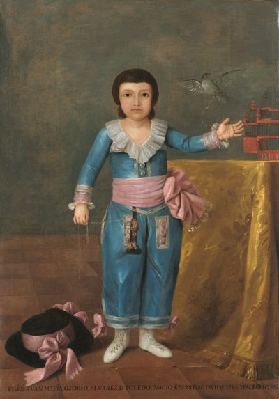 Portrait de Juan Maria Osorio, vers 1786 - Augustin Esteve y Marques