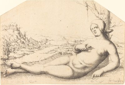 Mort de Cléopâtre - Augustin Hirschvogel