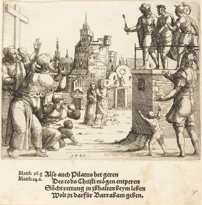 Ecce Homo - Augustin Hirschvogel