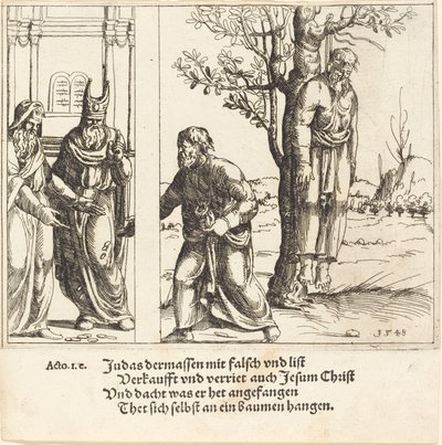Judas rend les trente pièces d