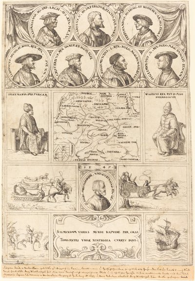 Sigismund von Herberstein - Augustin Hirschvogel