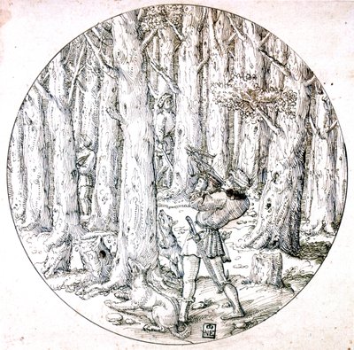 La Chasse, vers 1513-1553 - Augustin Hirschvogel