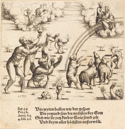 Le Jugement dernier - Augustin Hirschvogel