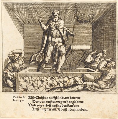 La Résurrection - Augustin Hirschvogel