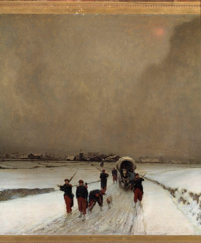 Guerre de 1870 : les traînards, effet de neige - Augustin Pierre Chenu