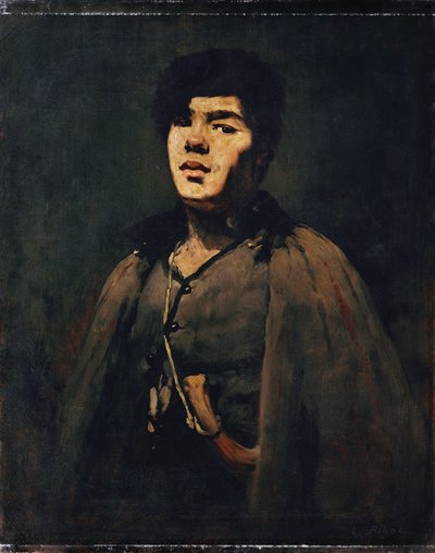 Jeune berger - Augustin Théodule Ribot