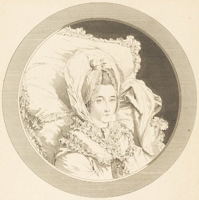 Dernière heure de la baronne de Rebecque - Augustin de Saint-Aubin