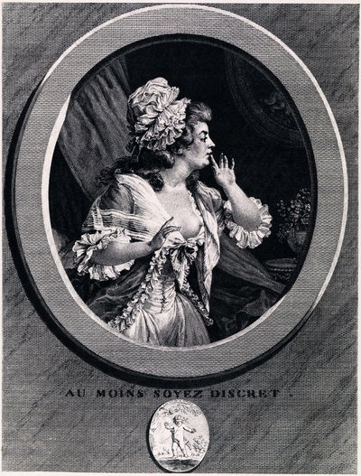 Au moins soyez discret!, 1789 - Augustin de Saint Aubin