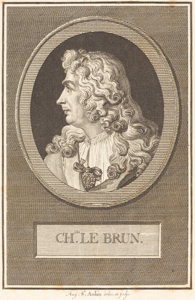 Charles Le Brun - Augustin de Saint Aubin