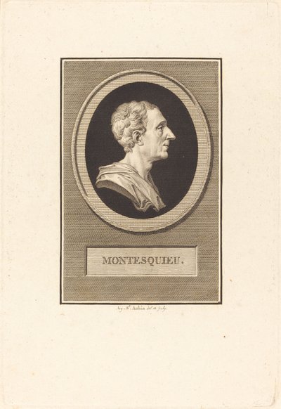 Charles Louis de Secondat Montesquieu - Augustin de Saint Aubin