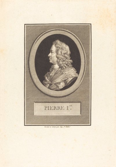 Pierre le Grand - Augustin de Saint Aubin