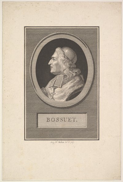 Portrait de Bossuet, 1803 - Augustin de Saint Aubin