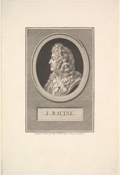 Portrait de Jean Racine, 1800 - Augustin de Saint Aubin