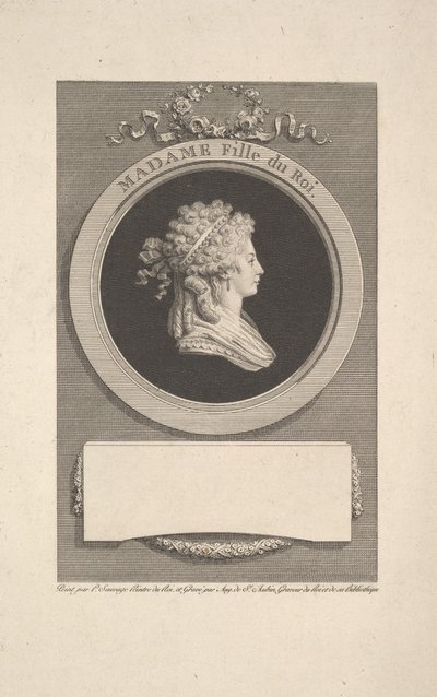 Portrait de Son Altesse Royale Madame, Duchesse d