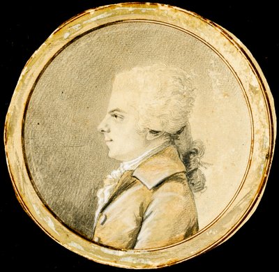 Wolfgang Amadeus Mozart - Augustin de Saint Aubin