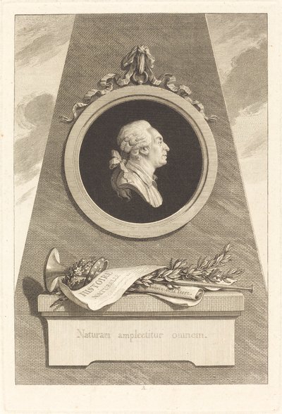 Comte de Buffon - Augustin de Saint Aubin after Piat Joseph Sauvage
