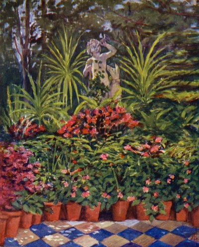 Dans les jardins de la villa de Marion Crawford - Augustine Fitzgerald