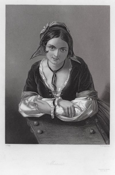 Maria, personnage de Twelfth Night (gravure) - Augustus (after) Egg