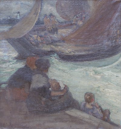 Départ pour la pêche - Augustus B. Koopman