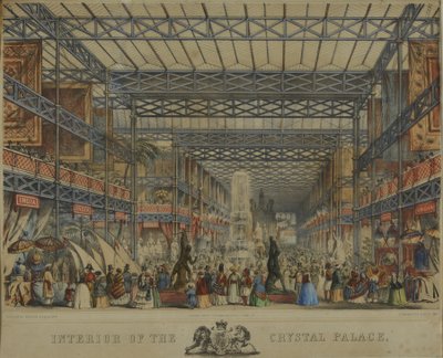 Intérieur du Crystal Palace - Augustus Butler