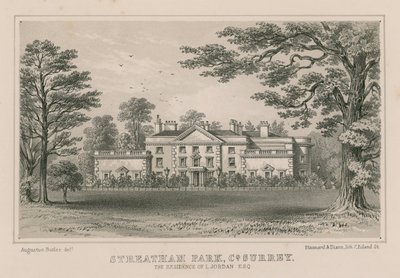 Streatham Park, la résidence de L. Jordan - Augustus Butler