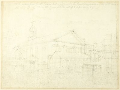 Étude pour le marché de Covent Garden, élection de Westminster, du Microcosme de Londres - Augustus Charles Pugin