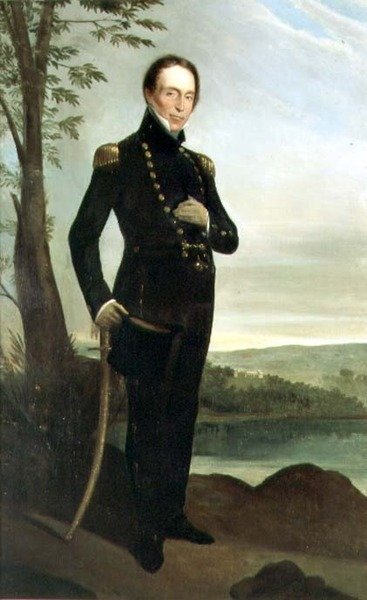 Portrait du Capitaine John Piper (1773-1851), c.1826 - Augustus Earle