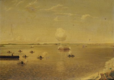 Assaut sur Fort Sumter, 7 avril 1863, c.1863 - Augustus Grinevald