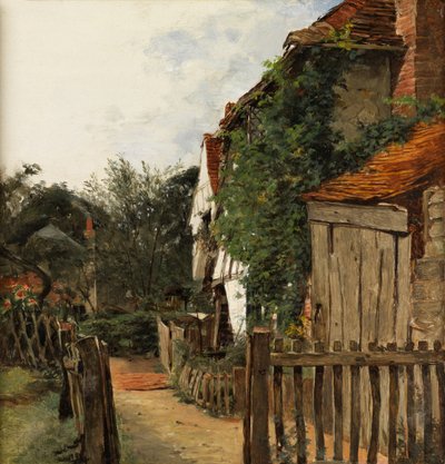 Jardin de cottage - Augustus Leopold Egg