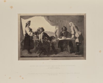 Première rencontre de Pierre le Grand avec Catherine, 1858 - Augustus Leopold Egg