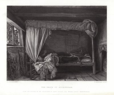 La mort de Buckingham - Augustus Leopold Egg