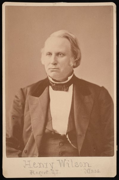Portrait de Henry Wilson - Augustus Marshall