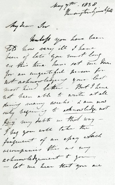 Une lettre d