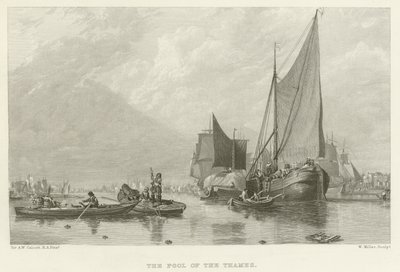 Le bassin de la Tamise - Augustus Wall Callcott