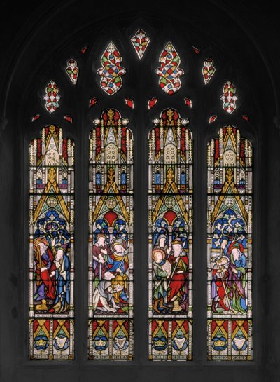 Scènes Bibliques de David et Saül - Augustus Welby Northmore Pugin