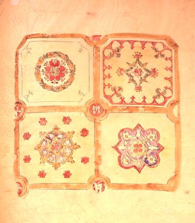 Conception du plafond pour le Palais de Westminster - Augustus Welby Northmore Pugin