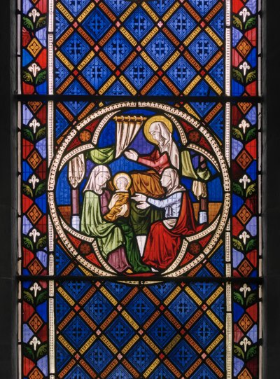 Vie de Sainte Anne (détail) - Augustus Welby Northmore Pugin