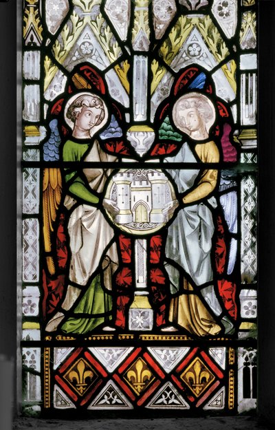 Vierge et Christ avec scènes de sa vie (détail) - Augustus Welby Northmore Pugin