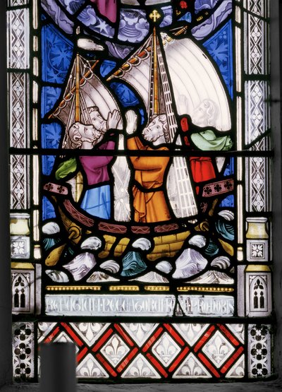 Vierge et Christ avec scènes de sa vie (détail) - Augustus Welby Northmore Pugin