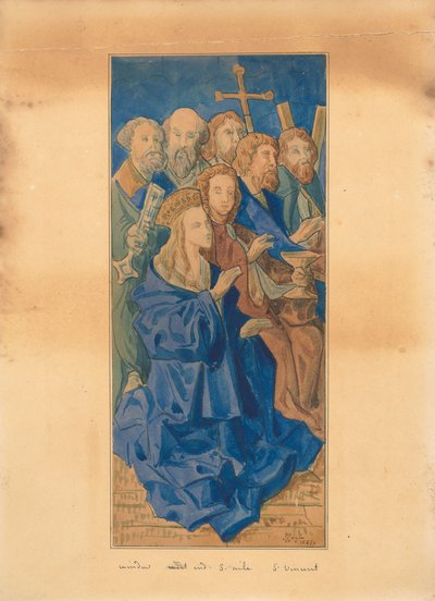 Fenêtre ouest, allée sud, Saint Vincent - Augustus Welby Northmore Pugin