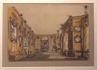 Le salon jaune (nord) - Augustus Welby Pugin