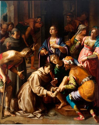 Miracle de Saint Antoine de Padoue - Aurelio Lomi