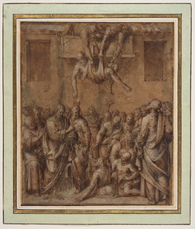 Christ guérissant les malades - Aurelio Luini