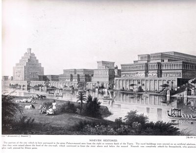 Ninive restaurée, illustration de 