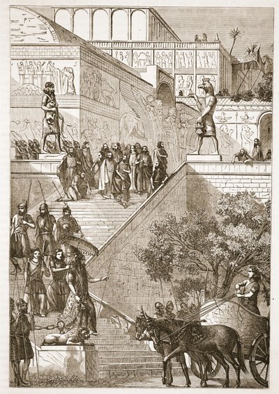 Le Palais de Kouyunjik, restauré - Austen Henry Layard