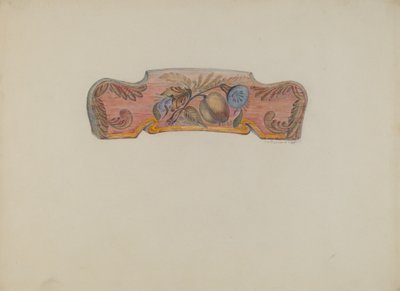 Décoration de dossier de chaise - Austin L. Davison