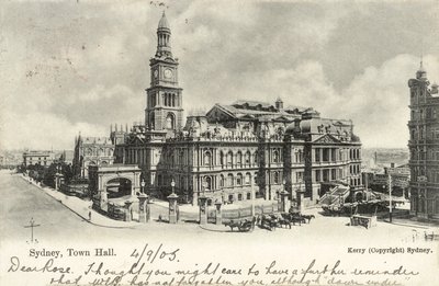 Sydney, Hôtel de Ville - Australian Photographer