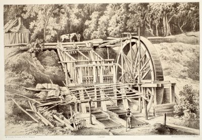 Moulin à écraser le quartz, de L