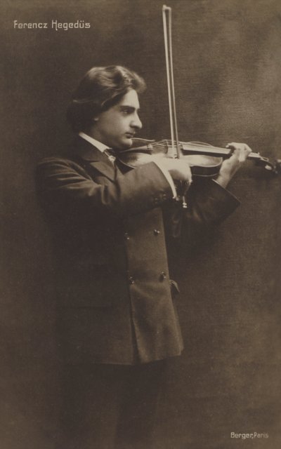 Ferencz Hegedus, violoniste hongrois - Austrian Photographer