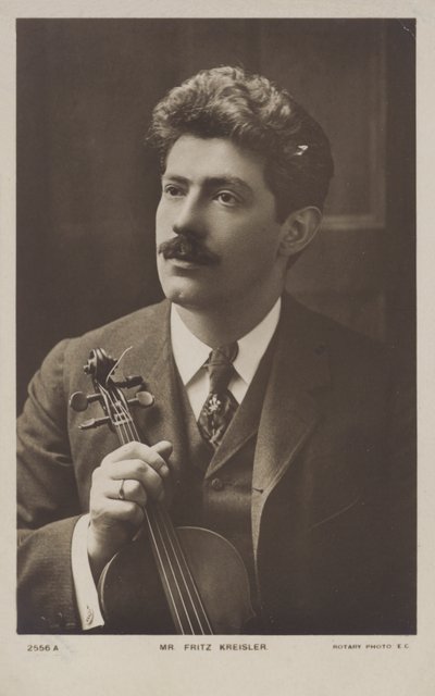 Fritz Kreisler, violoniste et compositeur autrichien - Austrian Photographer